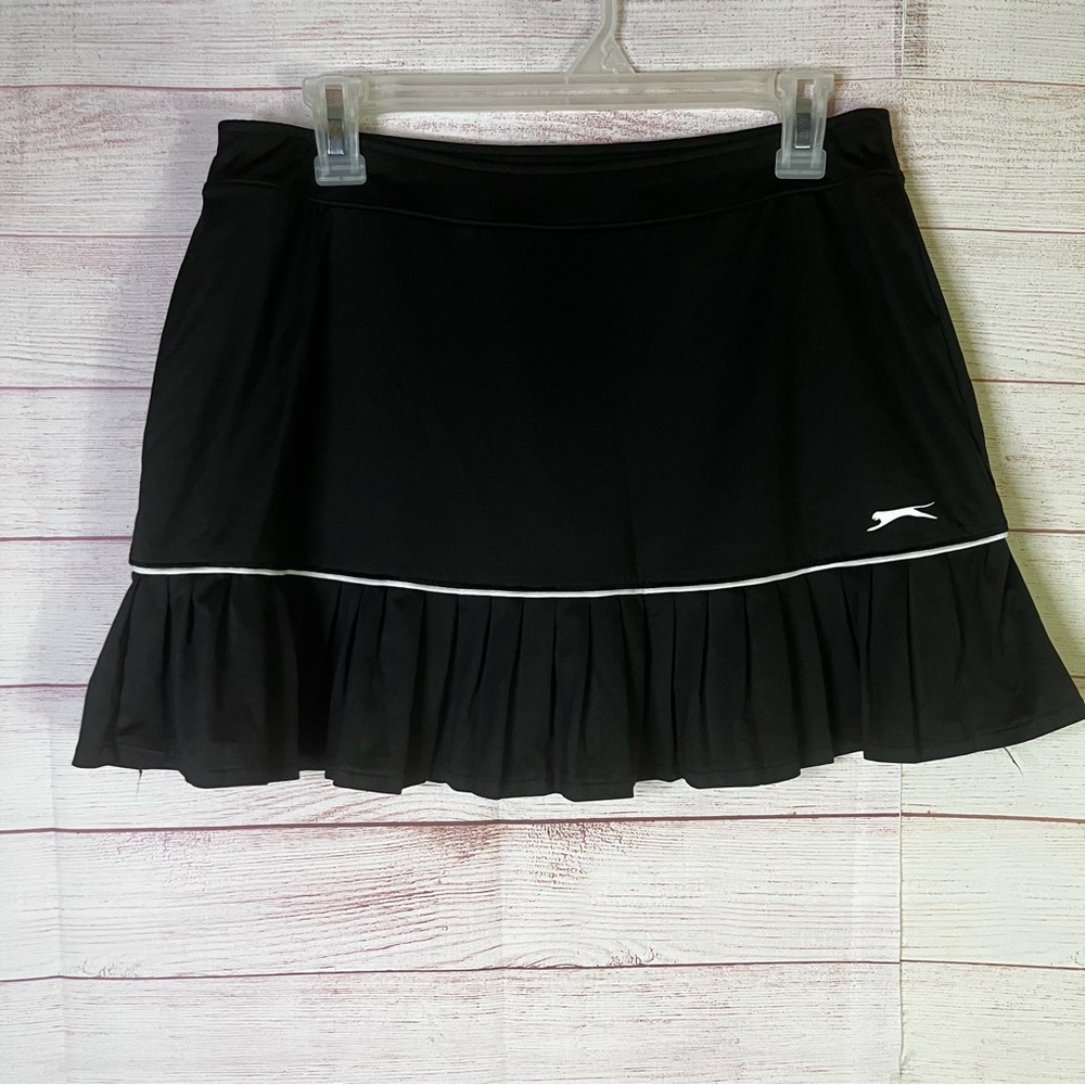 Slazenger Golf Black White Skorts Size Medium